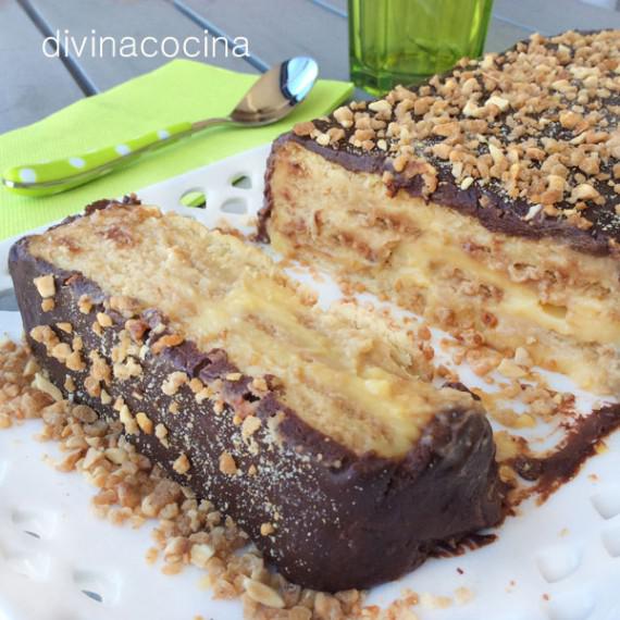 Tarta de Galletas y Flan tarta de galletas y flan