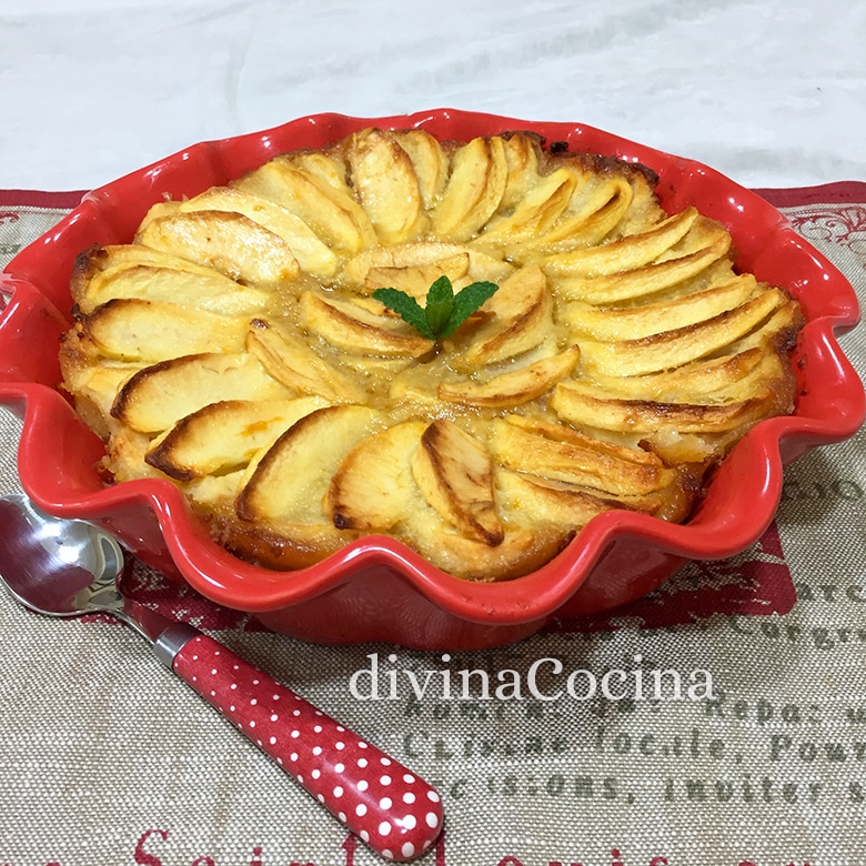 receta de tarta de manzana microondas tarta de manzana en el microondas