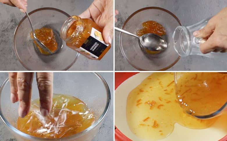 cobertura de mermelada paso paso 