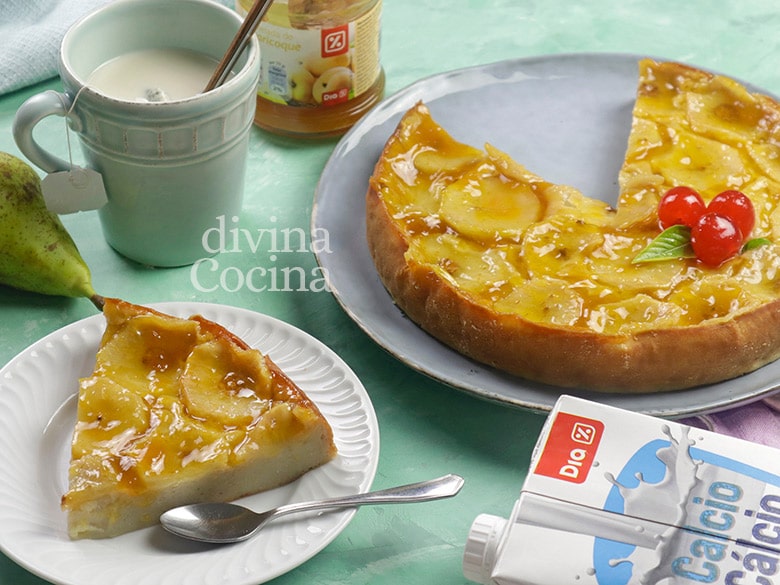 tarta de peras facil tarta de peras facil