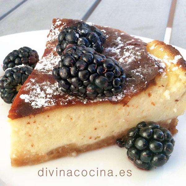 tarta de queso americana (american cheesecake) Tarta de queso americana (american cheesecake)