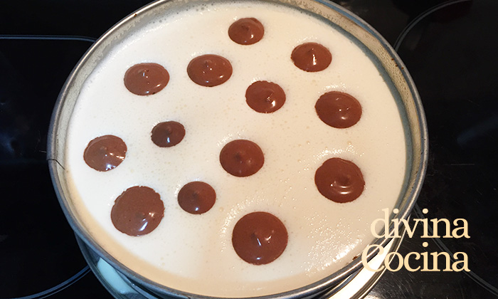 tarta d e queso lunares detalle tarta d e queso lunares detalle
