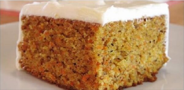 Tarta de zanahoria sin huevo, sin aceite y sin manteca ­MIREN …