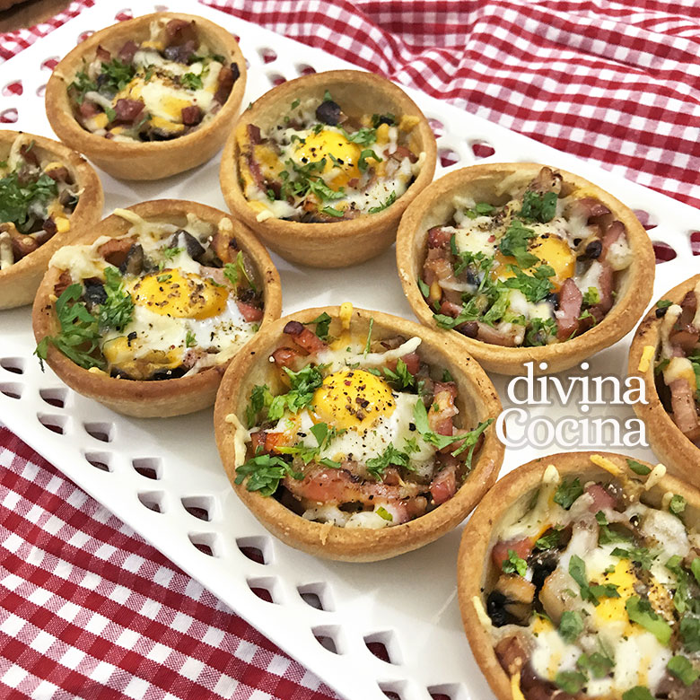 tartaletas de huevos de codorniz tartaletas de huevos de codorniz