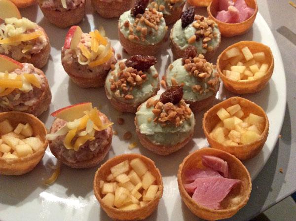 tartaletas saladas variadas para aperitivos tartaletas saladas variadas para aperitivos