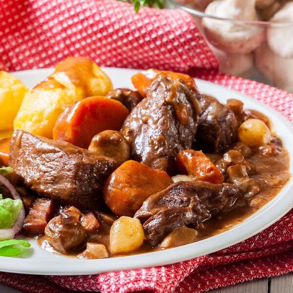 Ternera estofada a la cerveza