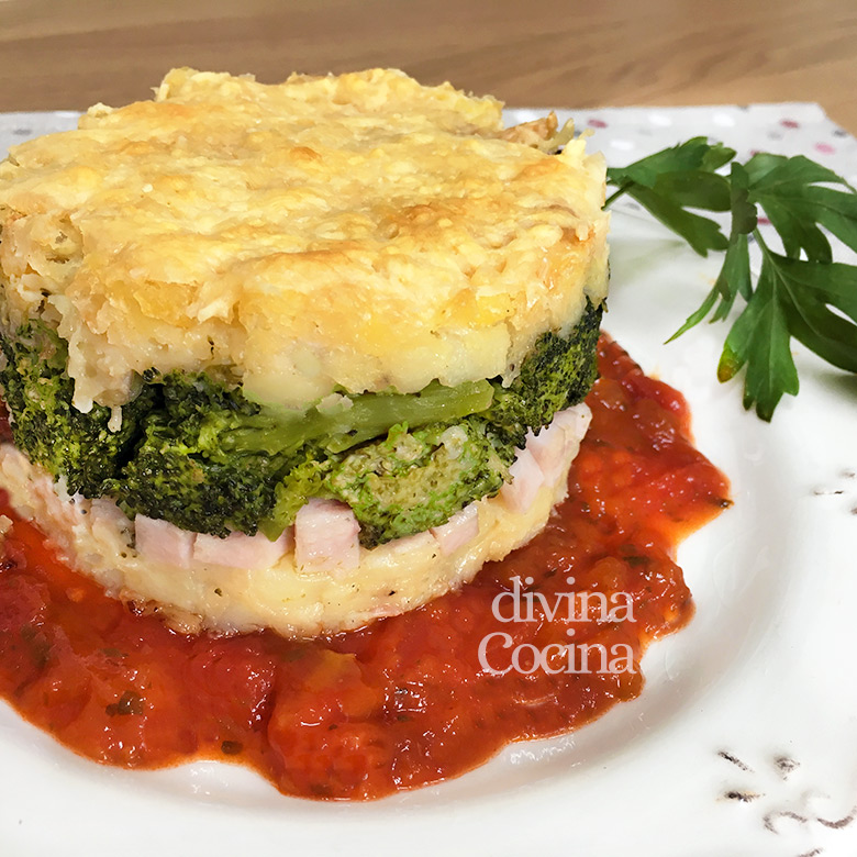 timbal brocoli patatas timbal brocoli patatas