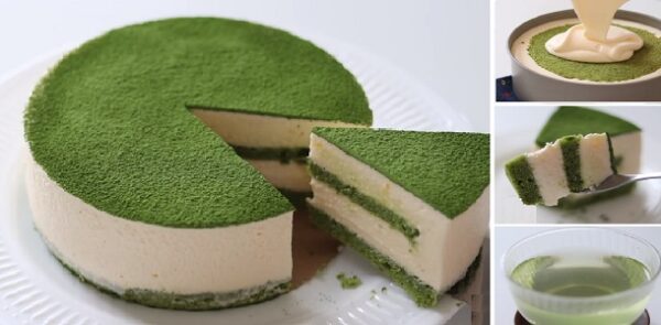 Tiramisu del té verde ” Matcha ”  By HidaMari Cooking Si te gusta dinos HOLA y dale a Me Gusta MIREN …