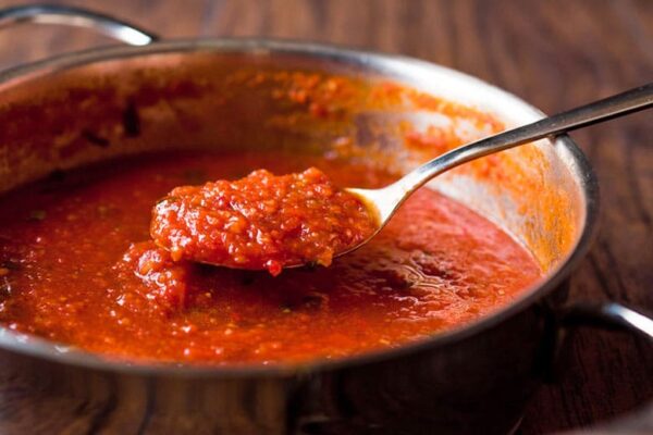 Tomate frito ‘de espumadera’