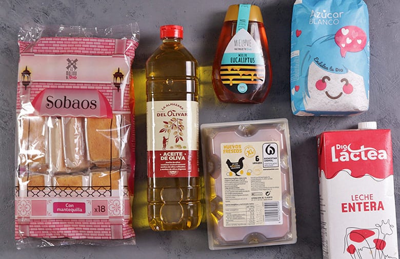 torrijas de sobaos ingredientes torrijas de sobaos ingredientes