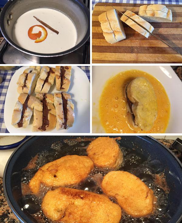 torrijas rellenas paso a paso torrijas rellenas paso a paso