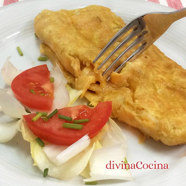 Tortilla de patatas chips