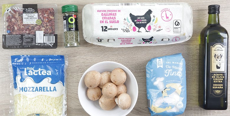 tortilla napolitana queso tomate pizza ingredientes