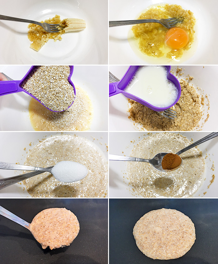 hacer tortitas de avena hacer tortitas de avena