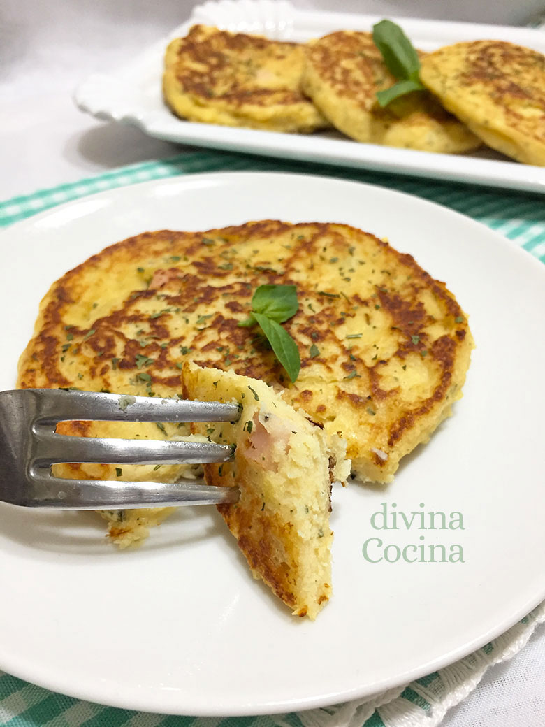 tortitas de pure de patatas tortitas de pure de patatas