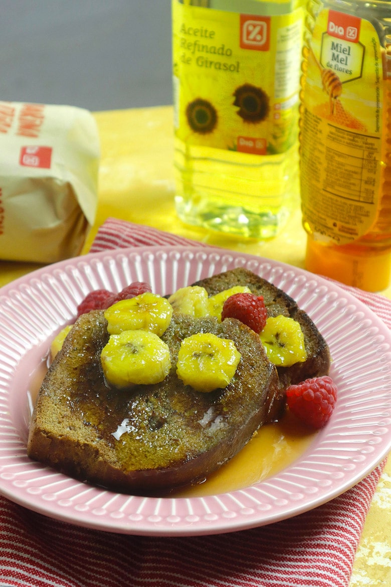tostadas de pan de platano tostadas de pan de platano