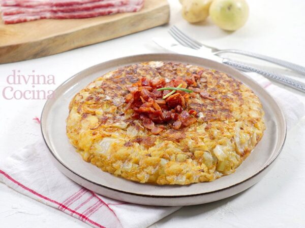 Trinxat de col, patatas y panceta