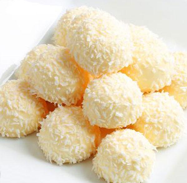 trufas de chocolate blanco y coco trufas de chocolate blanco y coco