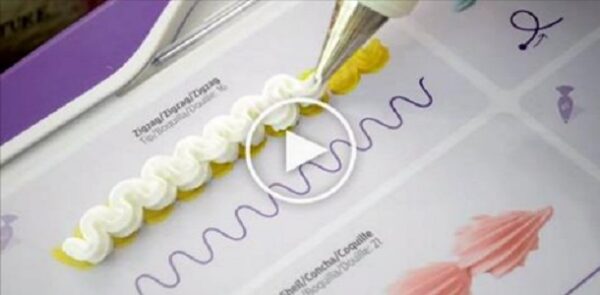 Uso de boquillas: cómo hacer bordes zigzag y caracolas, Si te gusta dinos HOLA y dale a Me Gusta MIREN