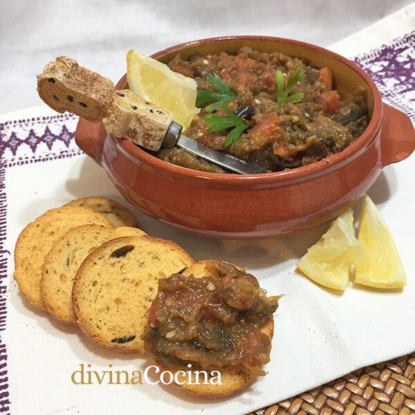 Zaluk de berenjenas (ensalada marroquí)