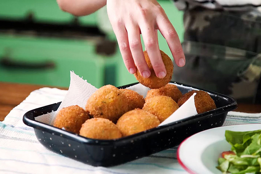 Receta de croquetas de calabaza
