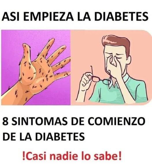 ASÍ ES COMO COMIENZA LA DIABETES Y LO MÁS PREOCUPANTE ES QUE CASI NADIE LO SABE!