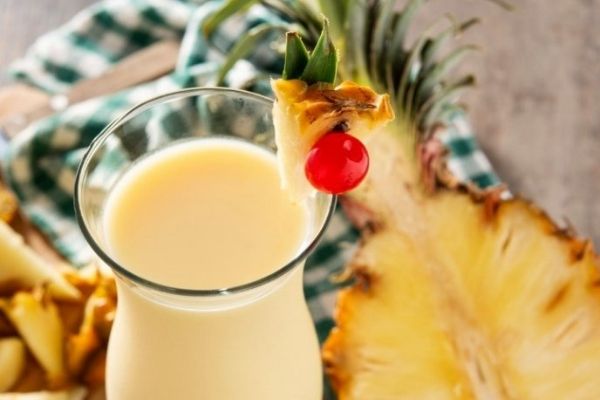 agua fresca de piña colada ingredientes