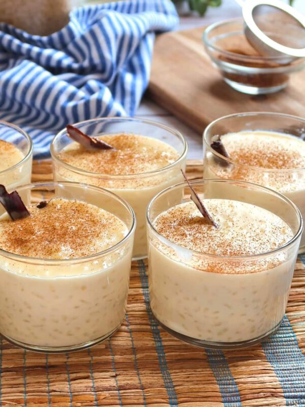 Arroz con leche muy cremoso