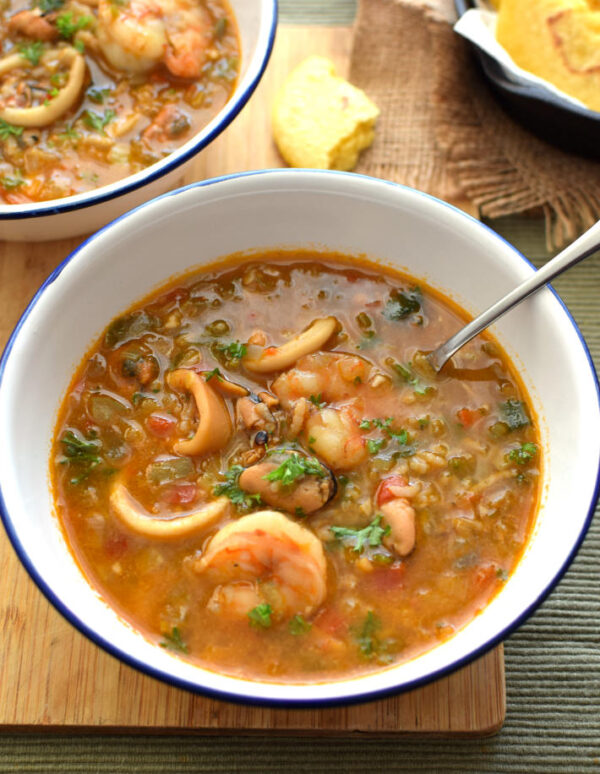 Asopado de mariscos {fácil y económico}