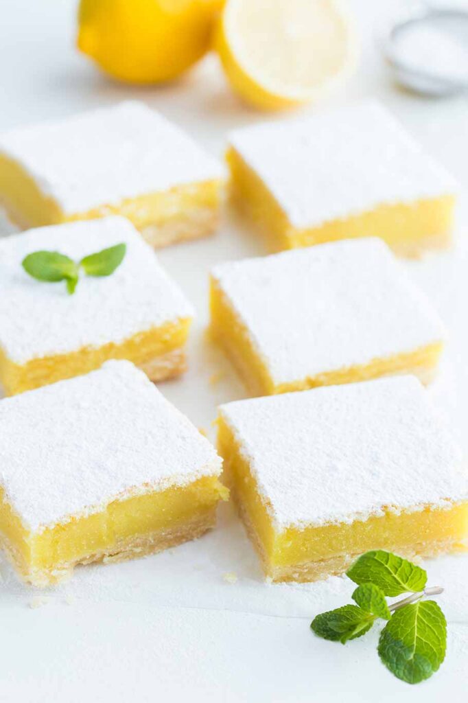 - Recetas de Cocina Barritas de limón