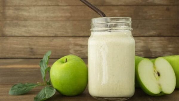 Batido de Manzana verde, Avena y Linaza para Bajar de Peso