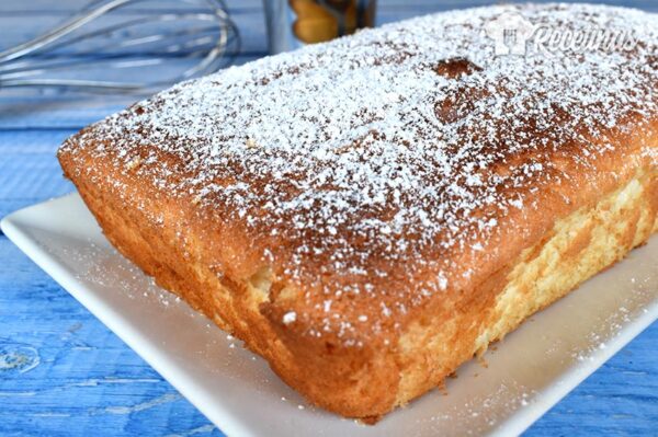 Bizcocho con claras de huevo