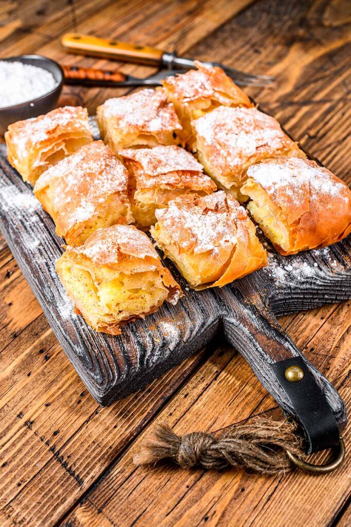 - Recetas de Cocina Receta de Bougatsa con masa filo y crema