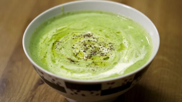 CREMA DE CALABACIN Y PUERRO