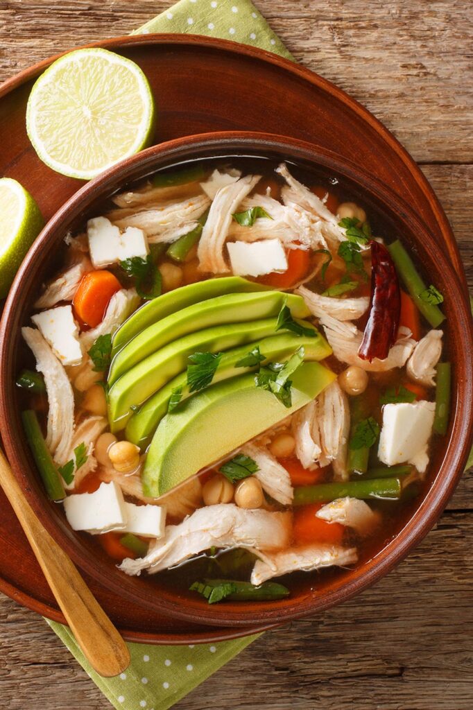 Plato de Caldo tlalpeno