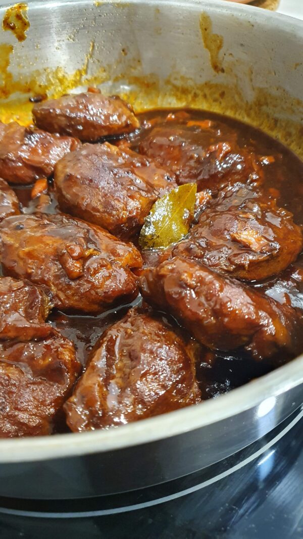 Carrilleras de cerdo al Pedro Ximénez