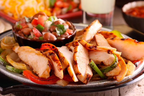 Cerdo al horno con pimientos