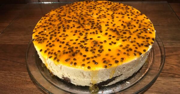 Cheesecake de maracuyá