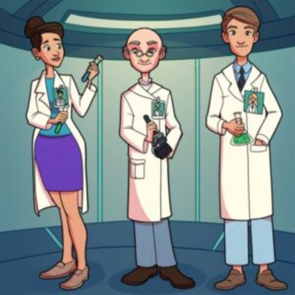 Descubre al Falso Científico en este Reto Visual: Pon a Prueba tu Observación