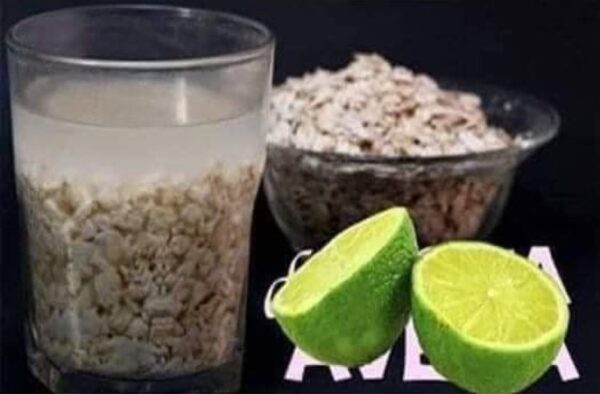 El agua de avena con limón una poderosa bebida para tu salud y bienestar