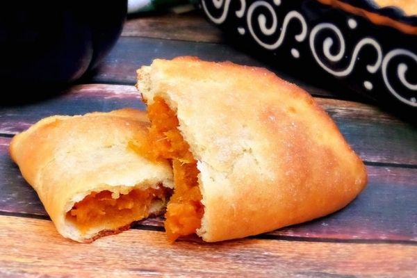 preparación empanadas de camote