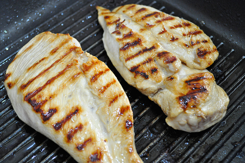 Pechugas de pollo a la plancha