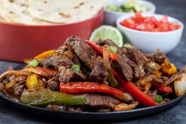 Fajitas de bistec