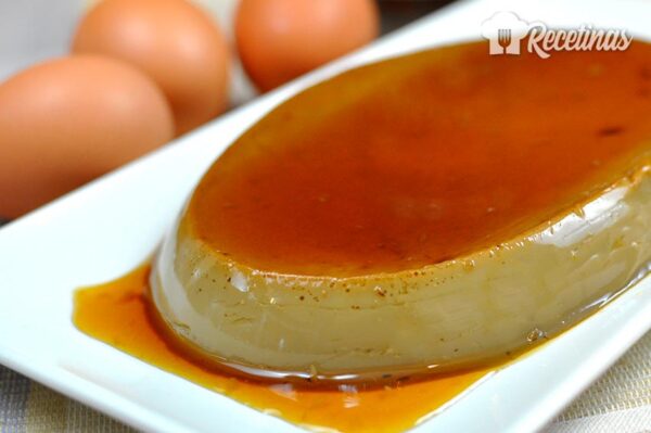Flan de café al horno
