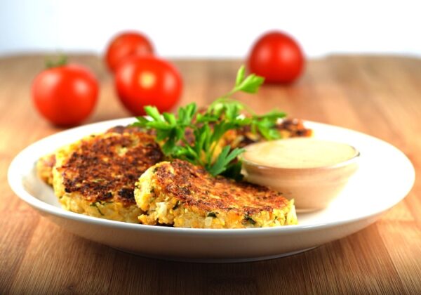 Hamburguesa de Arroz y Zanahoria sin Gluten