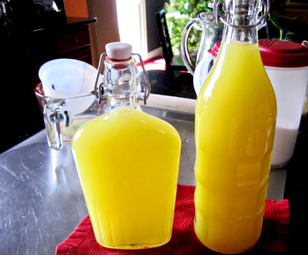Limoncello casero Disfruta de este delicioso licor italiano hecho en casa