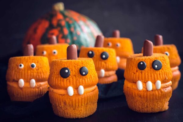 Magdalenas de Halloween