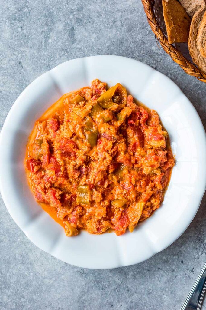Receta de menemen