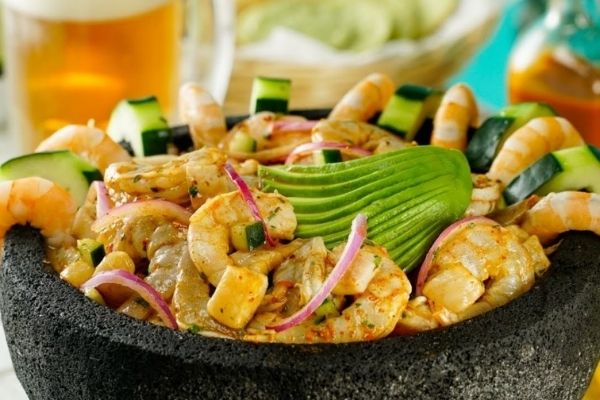 Molcajete de mariscos