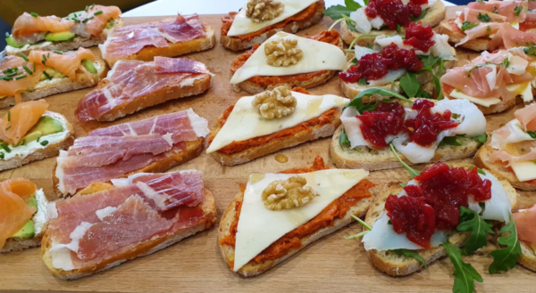 Montaditos fáciles y rápidos SIN COCINAR